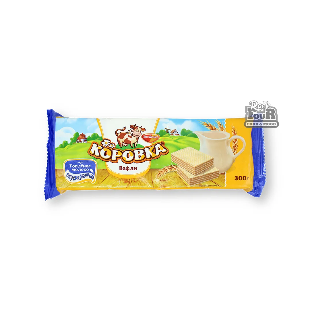 Wafers "Korovka" with baked milk filling 300g
